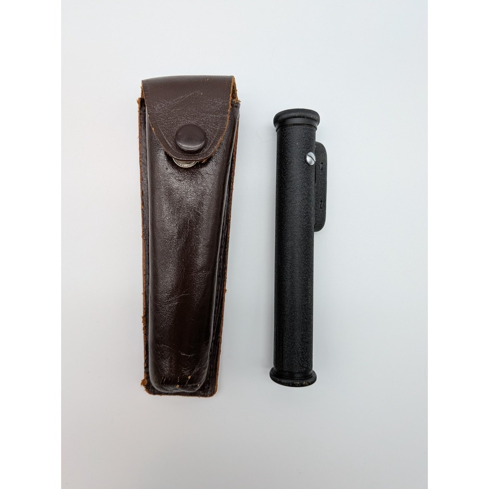 Vintage Alpha Instruments Co. Hand Sight Level Scope with Leather Case
